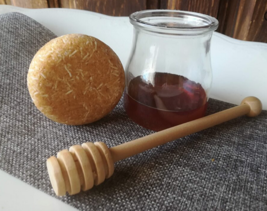 Natural Honey Solid Shampoo Bar