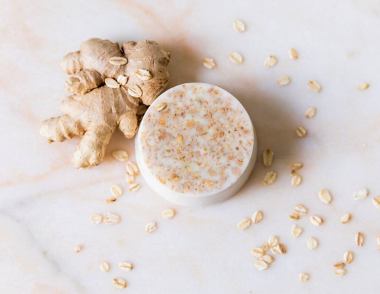 Oatmeal, Lemongrass & Ginger Exfoliant Soap