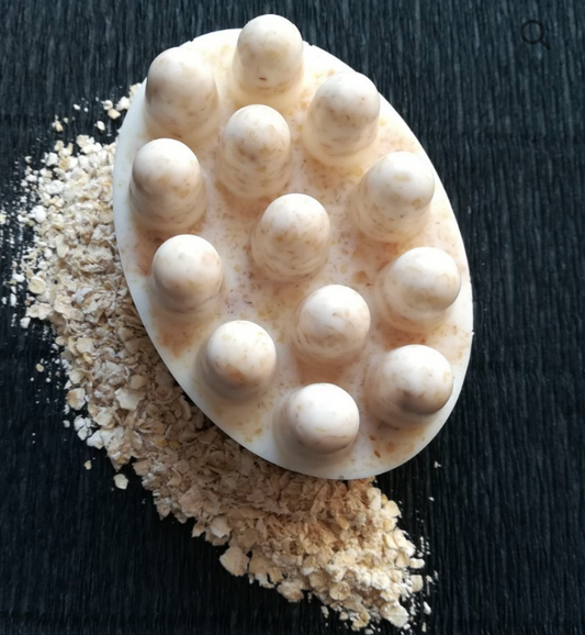 Organic Honey & Oatmeal Massage Soap.