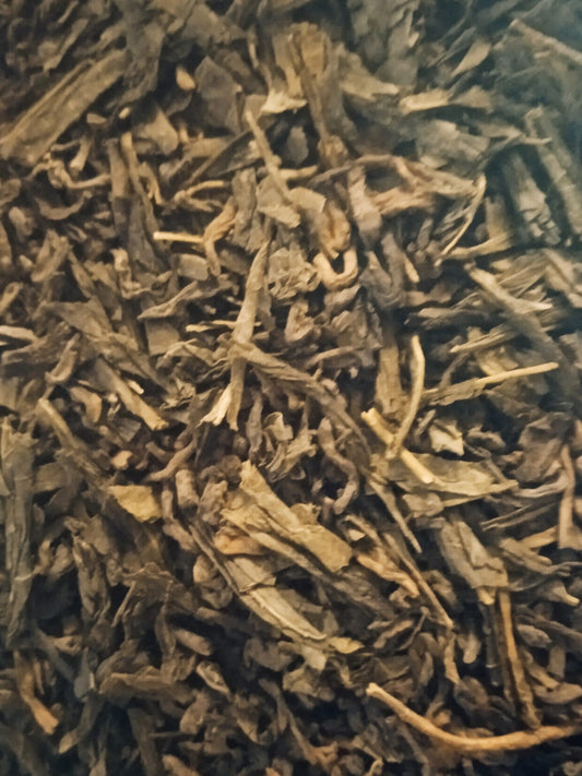 Green & Red Pu-erh Tea - Silhouette